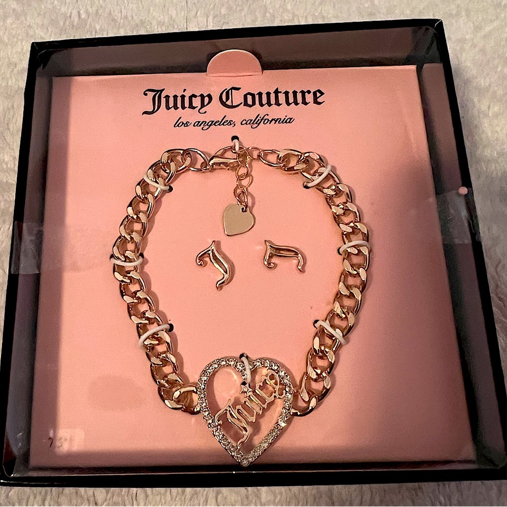 NIB : JUICY COUTURE GOLD BRACELET